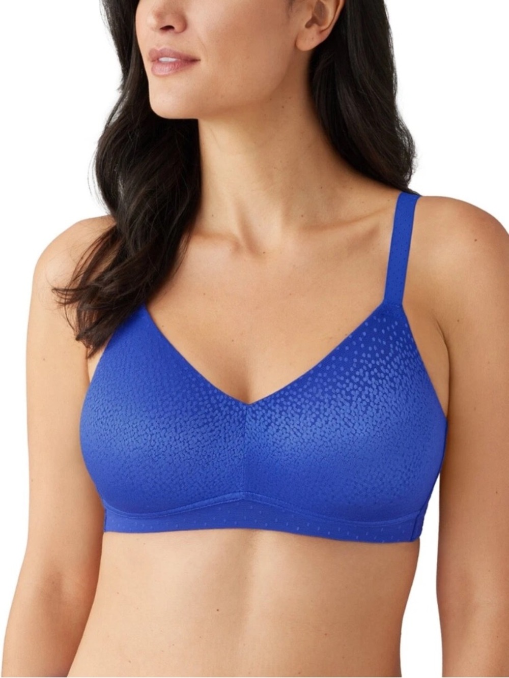 WACOAL #852303 Back Appeal Wire Free Radiant Blue 32DD Retail $70 NWT
